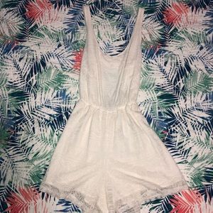 Lace romper